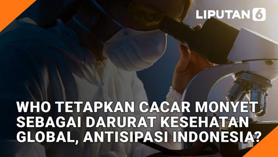 VIDEO: WHO Tetapkan Cacar Monyet Sebagai Darurat Kesehatan Global, Antisipasi Indonesia?