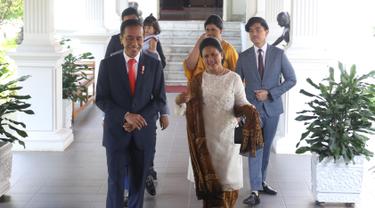 Didampingi Keluarga, Jokowi Menuju Tempat Pelantikan