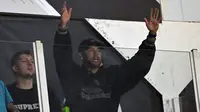 Neymar Jr harus absen membela Santos setelah pelatih Timnas Brasil, Carlo Ancelotti memasukkan namanya ke dalam skuad untuk Piala Dunia 2026.(AFP/Nelson Almeida)