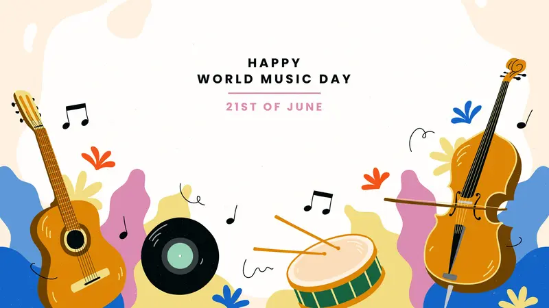 Ilustrasi Hari Musik Sedunia 21 Juni