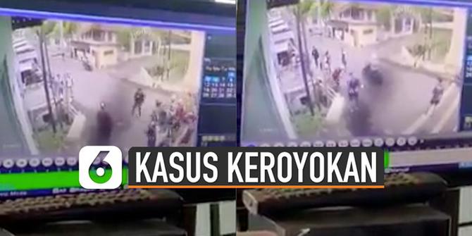 VIDEO: Viral Pesepeda Keroyok Pelajar SMK