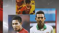 Ilustrasi - Evan Dimas, Dinan Javier, Muchlis Hadi Timnas U-19 (Bola.com/Adreanus Titus)