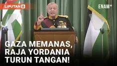 Kemelut memilukan di kawasan Gaza kini sedang menjadi sorotan dunia. Raja Yordania pun tak tinggal diam saat konflik bersenjata antara Israel dan Hamas semakin memanas.