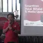 Direktur Utama Smartfren, Merza Fachys, ditemui di acara peluncuran MiFi Andromax dan Halal Bihalal Smartfren di Jakart, Rabu (27/7/2016). Liputan6.com/Mochamad Wahyu Hidayat