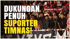 Berita video momen para supporter yang hadir di Stadion Manahan Solo, Sabtu (21/12/2024) tetap memberikan semangat kepada para pemain Timnas Indonesia meski menderita kekalahan. Respek!