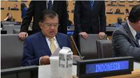 Wapres Jusuf Kalla di Markas Besar PBB di New York. (Foto: Setwapres RI)