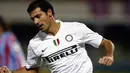 Inter Milan's midfielder Dejan Stankovic celebrates after scoring against Catania during their Serie A match on January 28, 2009 at Massimino Stadium on January 28, 2009. AFP PHOTO/MARCELLO PATERNOSTRO