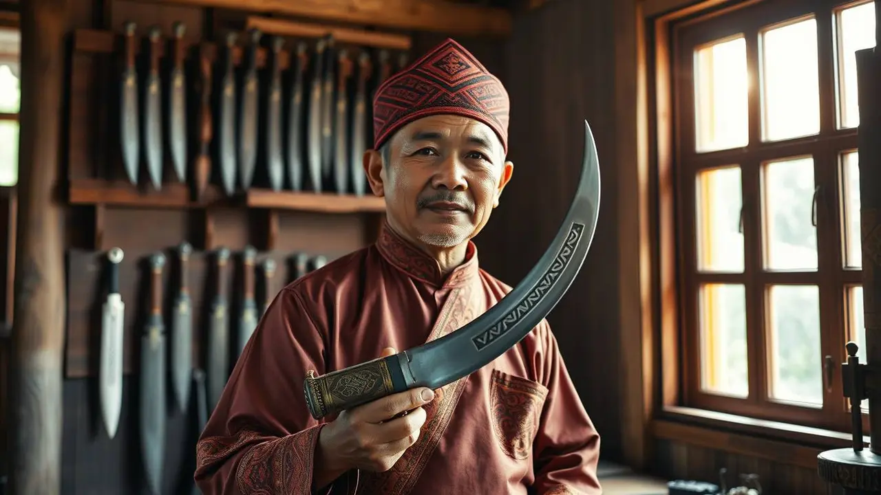 ciri ciri kujang asli
