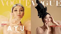 Potret Selebriti Ikut Vogue Challenge. (Sumber: Instagram.com/wishnuajiofficial)