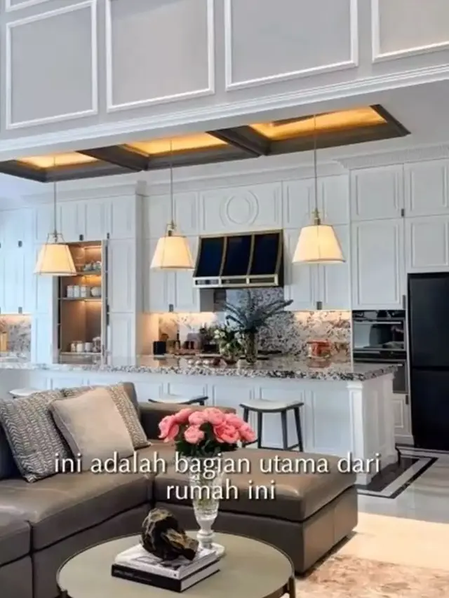 Potret Dapur Terbuka Nabila Syakieb