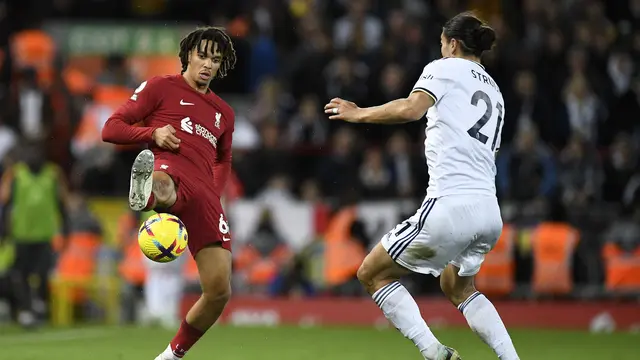 Liverpool vs Leeds United Liga Inggris