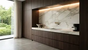 7 Inspirasi Kombinasi Backsplash dan Kabinet yang Bikin Dapur Minimalis Terlihat Mewah