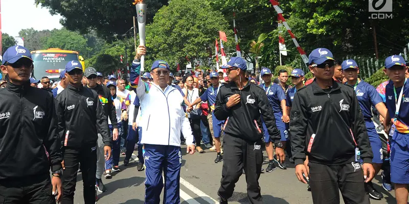 Obor Asian Games Tiba di Bogor