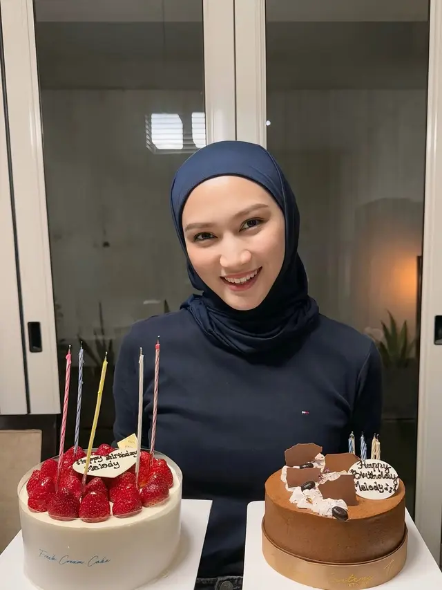 6 Potret Ultah Melody Laksani ke-33 di Bulan Ramadan, Berasa Masih Umur 22 Tahun