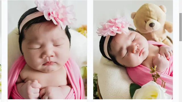 Rama Michael dikaruniai anak keenam, Laicabella Aluna Ranch (Foto: Instagram rama_michael)