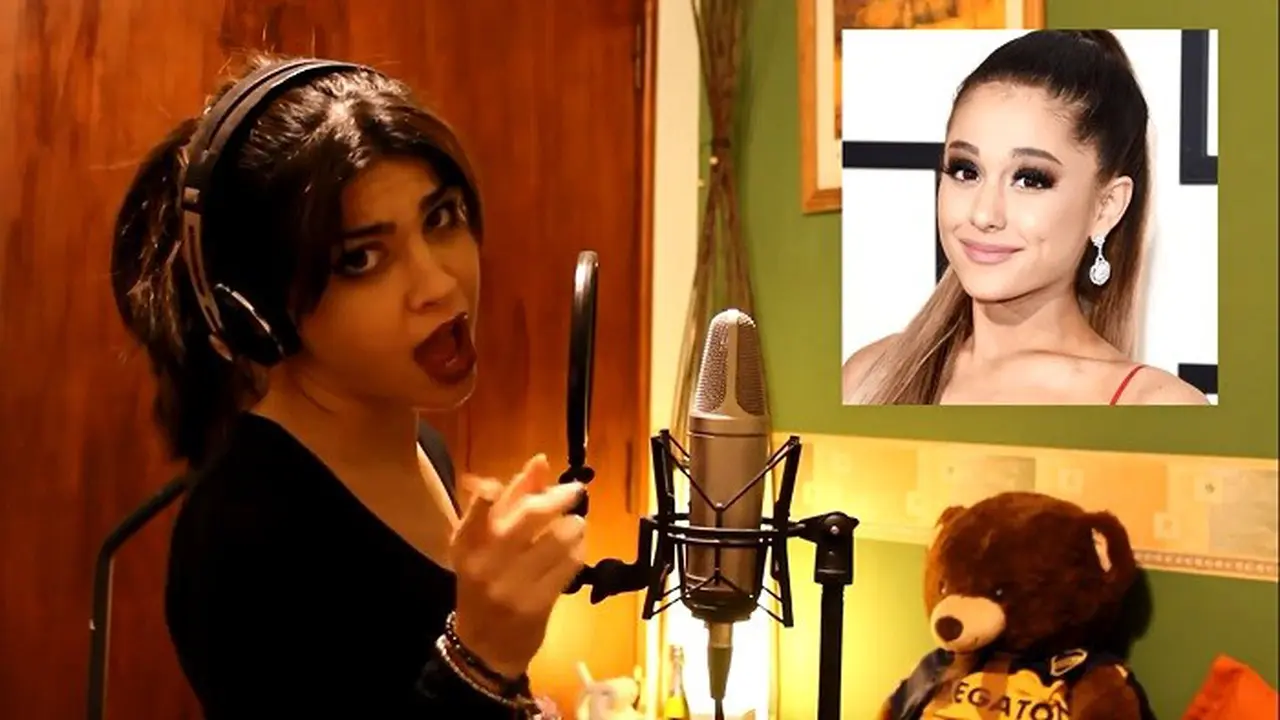[Bintang] Wanita ini Handal Tirukan Ariana Grande dan 14 Penyanyi Lainnya