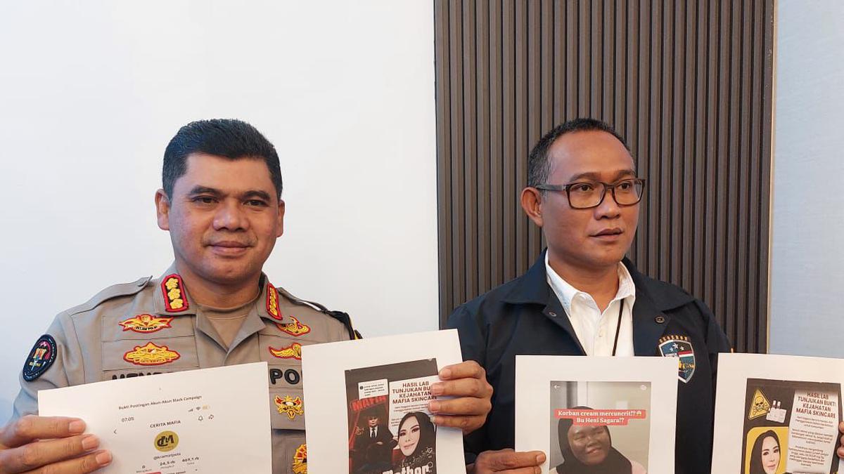 Polda Jabar Ungkap Jaringan Buzzer Diduga Penyerang Produk Skincare Heni Sagara