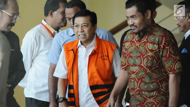 Berkas Perkara Setya Novanto Dinyatakan Lengkap