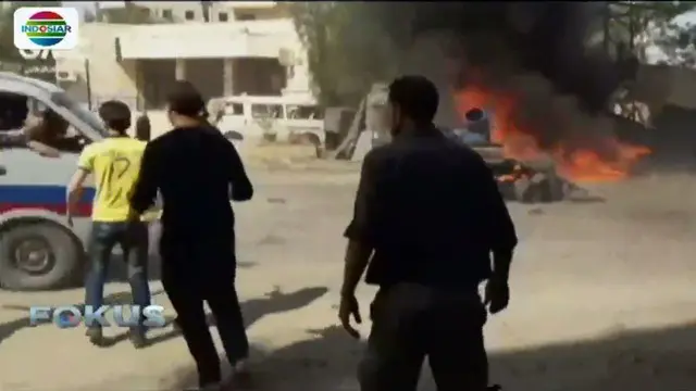 Militer Suriah Bombardir Pertahanan Pemberontak di Ghouta Timur