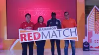 Legenda Manchester United, Dwight Yorke, meresmikan acara di Jakarta
