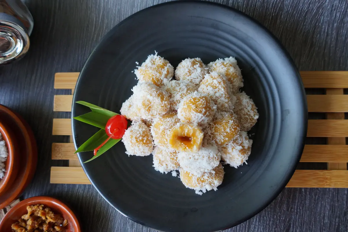resep klepon ubi kuning