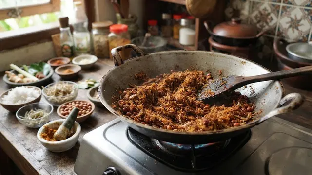 Resep Serundeng Teri Kacang
