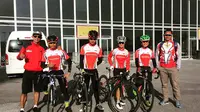 Persiapan tim nasional sepeda menuju SEA Games 2017 dipastikan aman meski adanya tunggakan gaji yang belum dibayarkan sejak Januari. (Instagram)