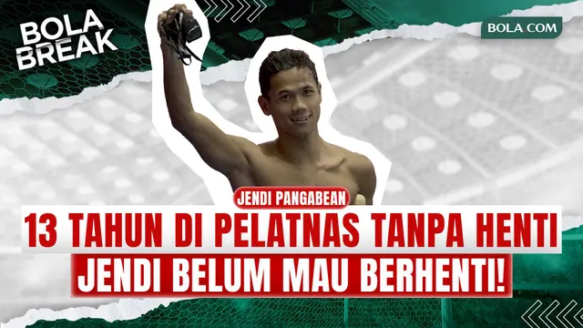 13 Tahun Tanpa Henti, Jendi Pangabean Belum Mau Pensiun
