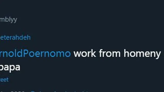 7 Twit Cocoklogi Work From Home ala Warganet, Bikin Ketawa Geli