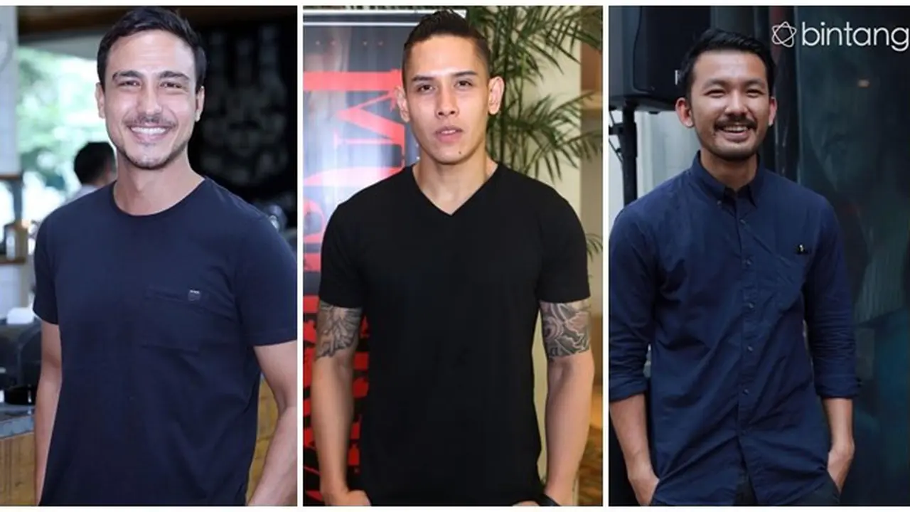 Gaya 'Hot' 5 Artis Pria Saat Telanjang Dada