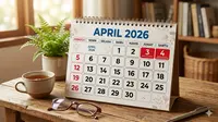 Daftar Tanggal Merah April 2026 dan Libur Nasional Lainnya, Catat Kapan Long Weekend