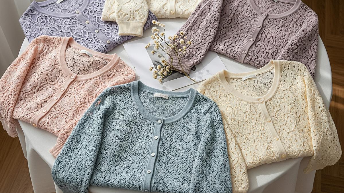 9 Inspirasi Model Cardigan Brokat Modern: Tampil Mewah dan Stylish
