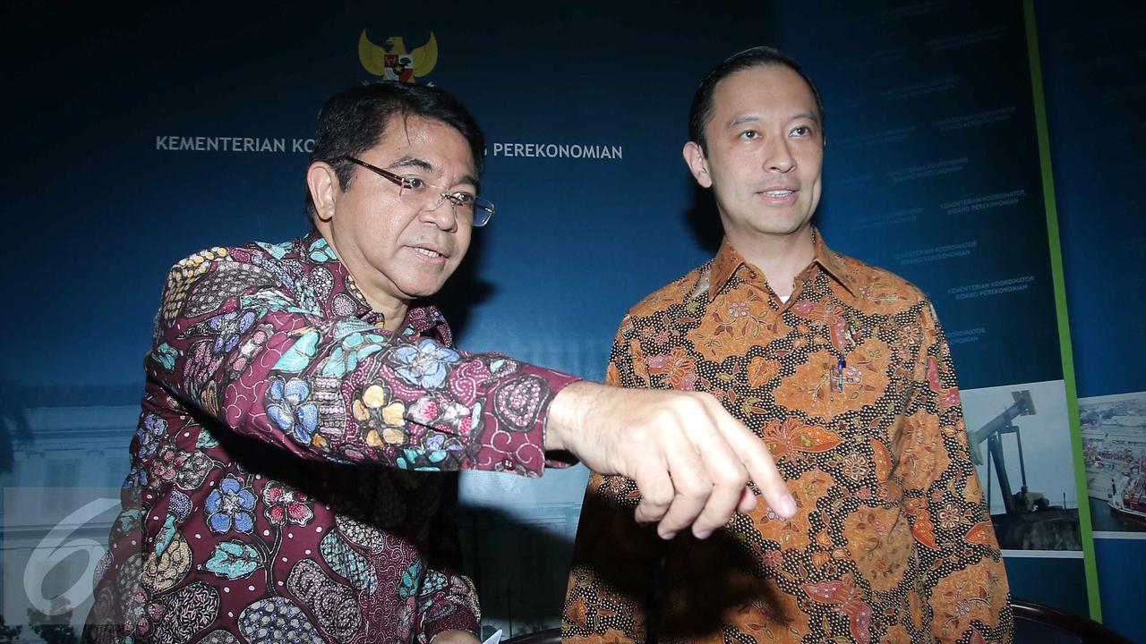 20151002-Mendag Thomas Lembong dan Kepala BKPM Franky Sibarani-Jakarta
