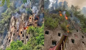 Fadli Zon Janji Restorasi Makam Adat Tradisional Toraja Terdampak Karhutla