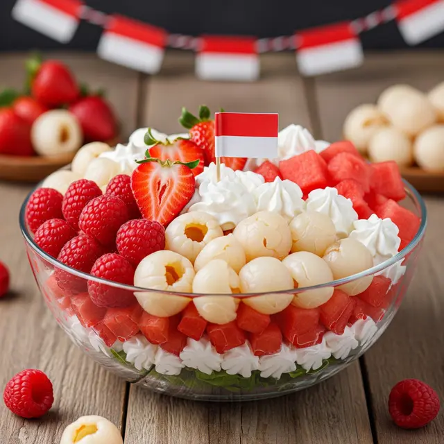 Ide Makanan Bertema 17 Agustus (AI Generated)
