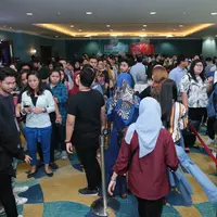 Acara XYZ Day digelar satu hari penuh pada hari ini, Rabu (25/4/2018). Event yang dihelat di The Hall Senayan City, Jakarta sudah dipadati pengunjung sejak pukul 9 pagi. (Adrian Putra/Bintang.com)