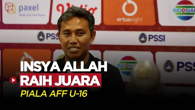 VIDEO: Bima Sakti Pede Timnas Indonesia U-16 Raih Gelar Juara Piala AFF U-16