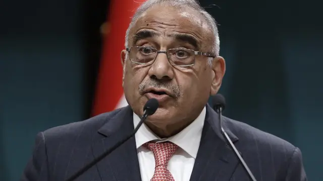 Abdul Mahdi, Perdana Menteri Irak.