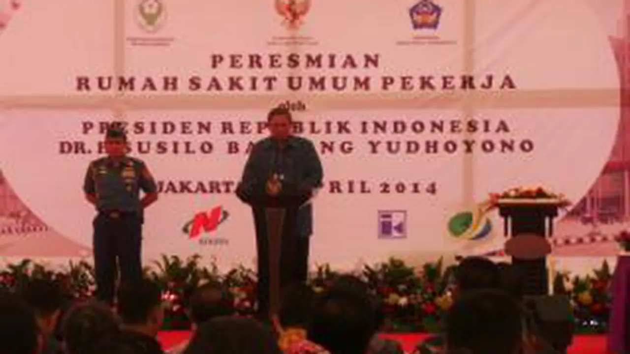 Presiden Meresmikan Rumah Sakit Pekerja