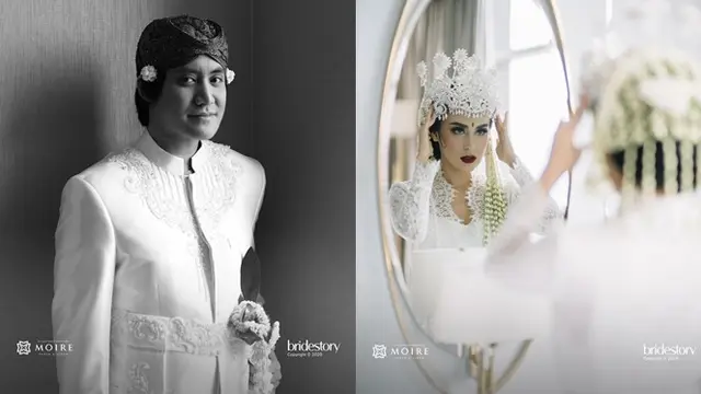6 Potret Pernikahan Kevin Aprilio dan Vicy Melanie, Hanya Dihadiri Keluarga