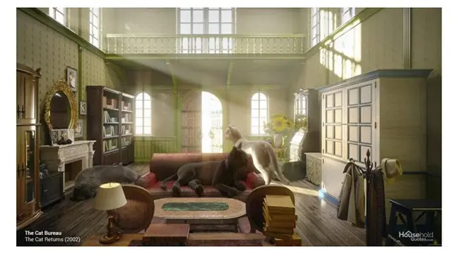 Desainer Ini Ubah Interior Studio Ghibli Jadi Nyata, 5 Hasilnya Mengagumkan