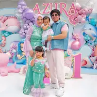 Tampilan Aurel Hermansyah saat Ulang Tahun Azura. [@attahalilintar]