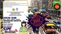 Hoaks SIM Online Gratis Mengintai, Simak Ragamnya Biar Tak Terjebak Modus Penipuan