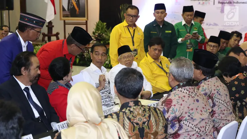 Jokowi-Maruf Amin Daftar Capres Pilpres 2019