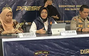 Polisi Tetapkan 13 Tersangka Kasus Eksploitasi Anak