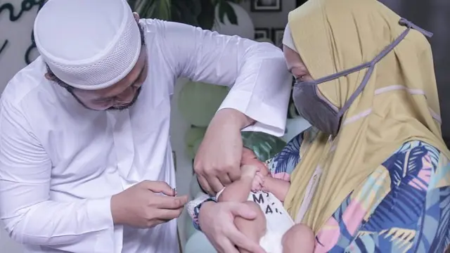 6 Potret Rachel Maryam dan Suami Gelar Akikah Anak Keduanya, Digelar Sederhana