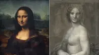 Sketsa Wanita Telanjang Ditemukan, Cikal Bakal Lukisan Mona Lisa? (AFP)