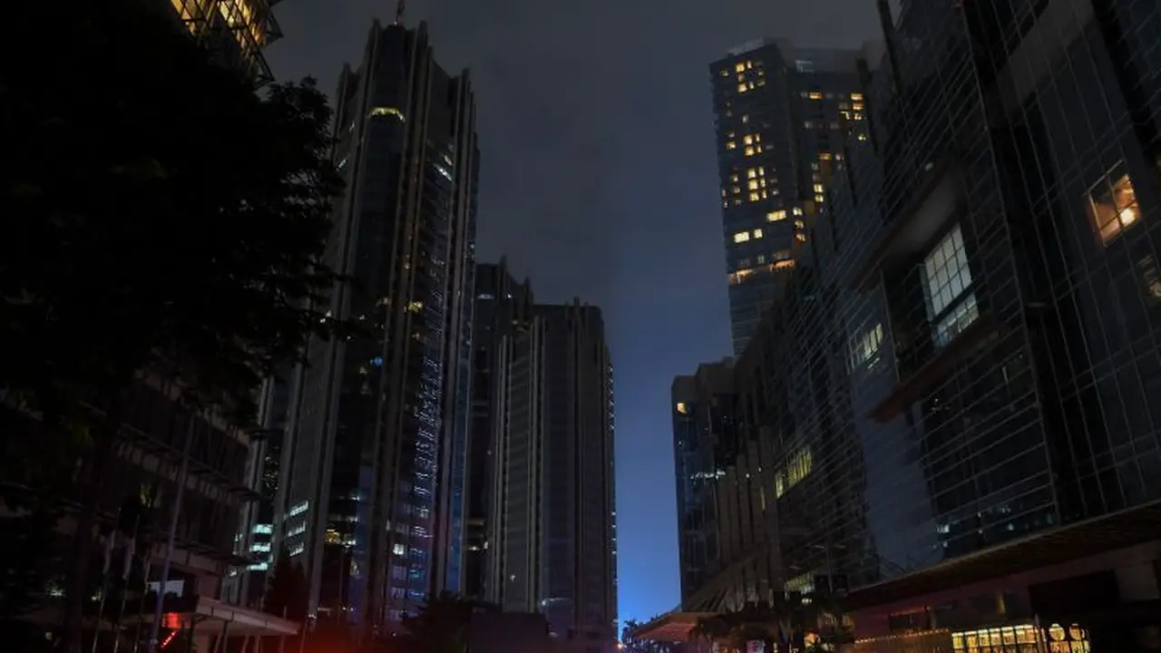 Pemadaman Lampu di Jakarta