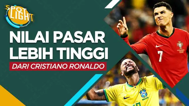Berita video spotlight kali ini membahas tentang empat pemain teratas yang memiliki nilai pasar lebih tinggi dari Ronaldo.