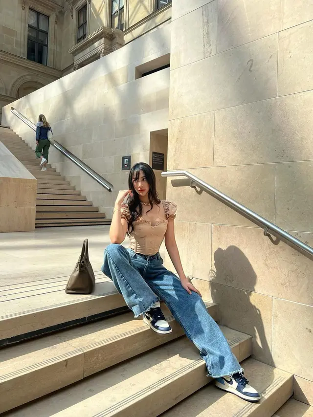 Anya Geraldine di Perancis (Instagram/anyageraldine)